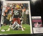 Myles Garrett Signed  8x10 Photo Cleveland Browns JSA COA