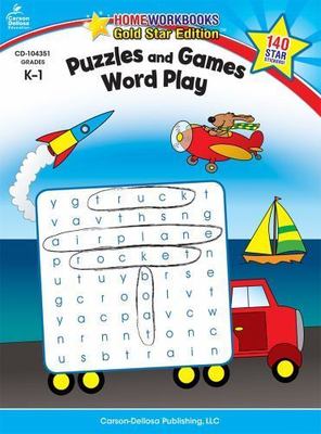 Puzzles and Games: Word Play, Gr- 9781604187823, Carson Dellosa Educa, paperback