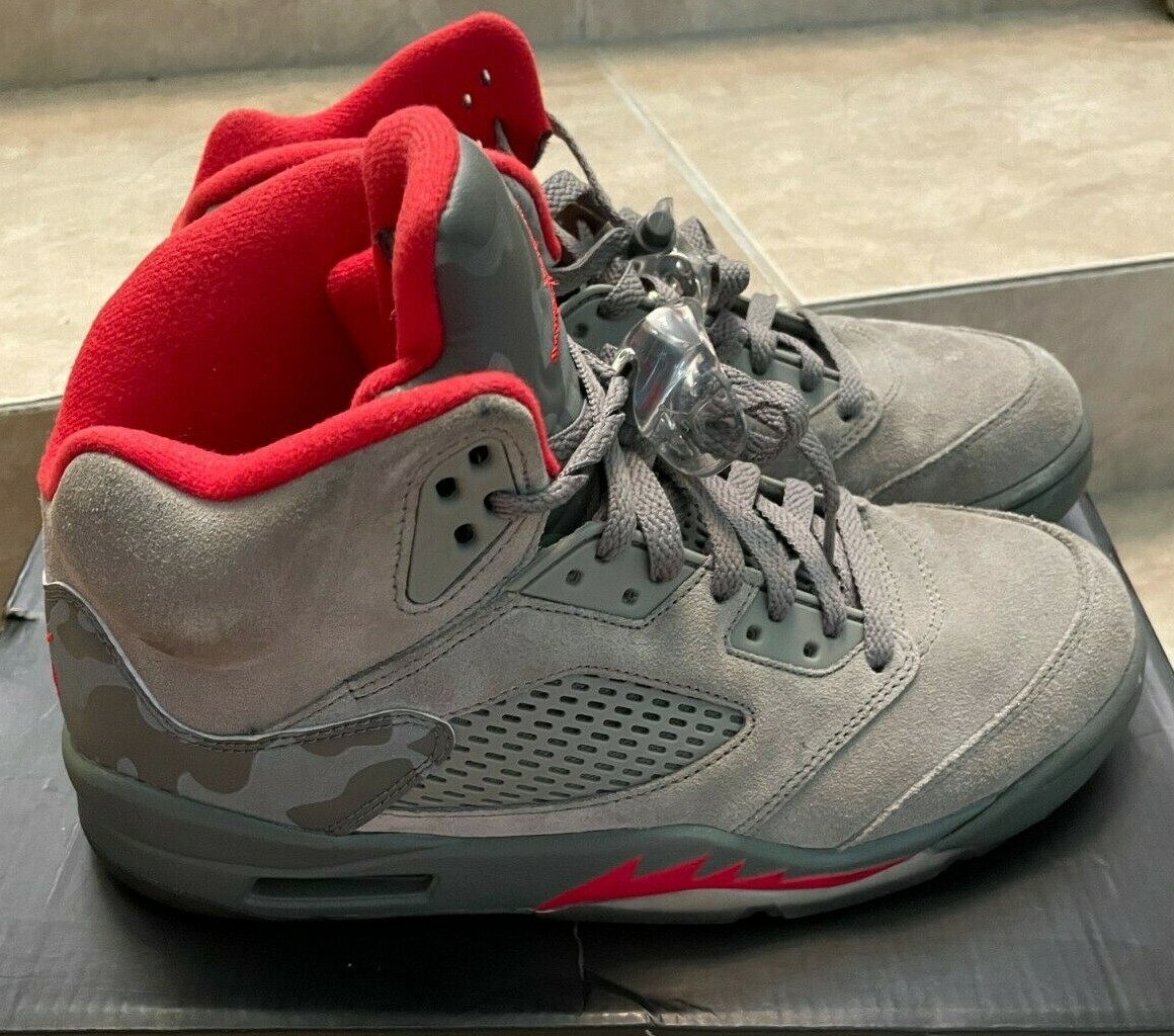 柴*學様 NIKE AIR JORDAN 5（箱無し） ☆Nike x PSG☆コラボ!!☆Air Jordan 5 Retro Low PSG☆追跡可