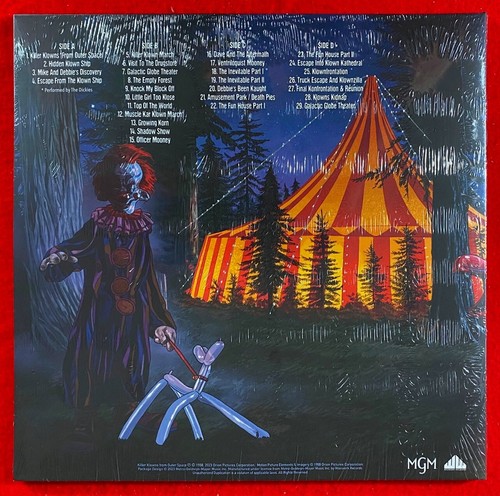 Killer Klowns From Outer Space – 2x “Killer Klown” Handpoured Colored Vinyl LP’s - Picture 2 of 5