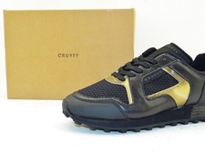 Cruyff LUSSO sneaker basse scarpe uomo scarpe sportive uomo nero pelle numero 42