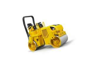 bruder cat asphalt drum compactor