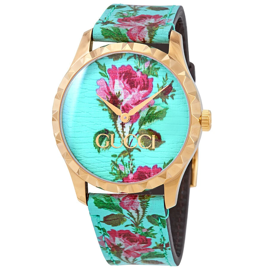 Gucci watch shop flower