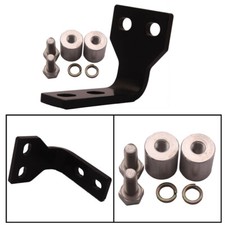 Aluminum 90 Degree Mounting Bracket Fits Trust Mocal And Setrab Black Aluminum 90 Degree Mounting Bracket Fits Trust Mocal And Setrab Black