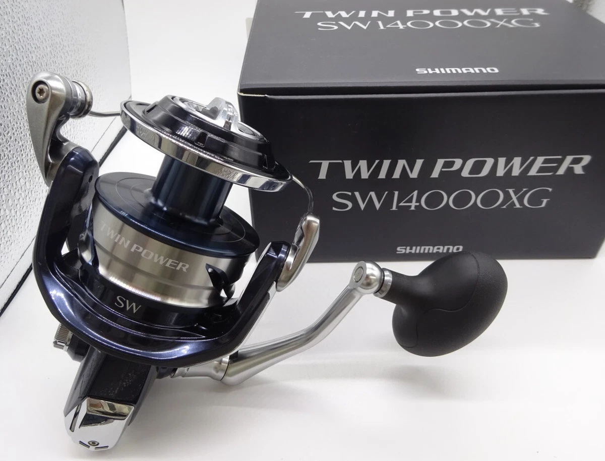 SHIMANO Spinning Reel 21 TWIN POWER SW 14000XG w/ Tracking NEW | eBay