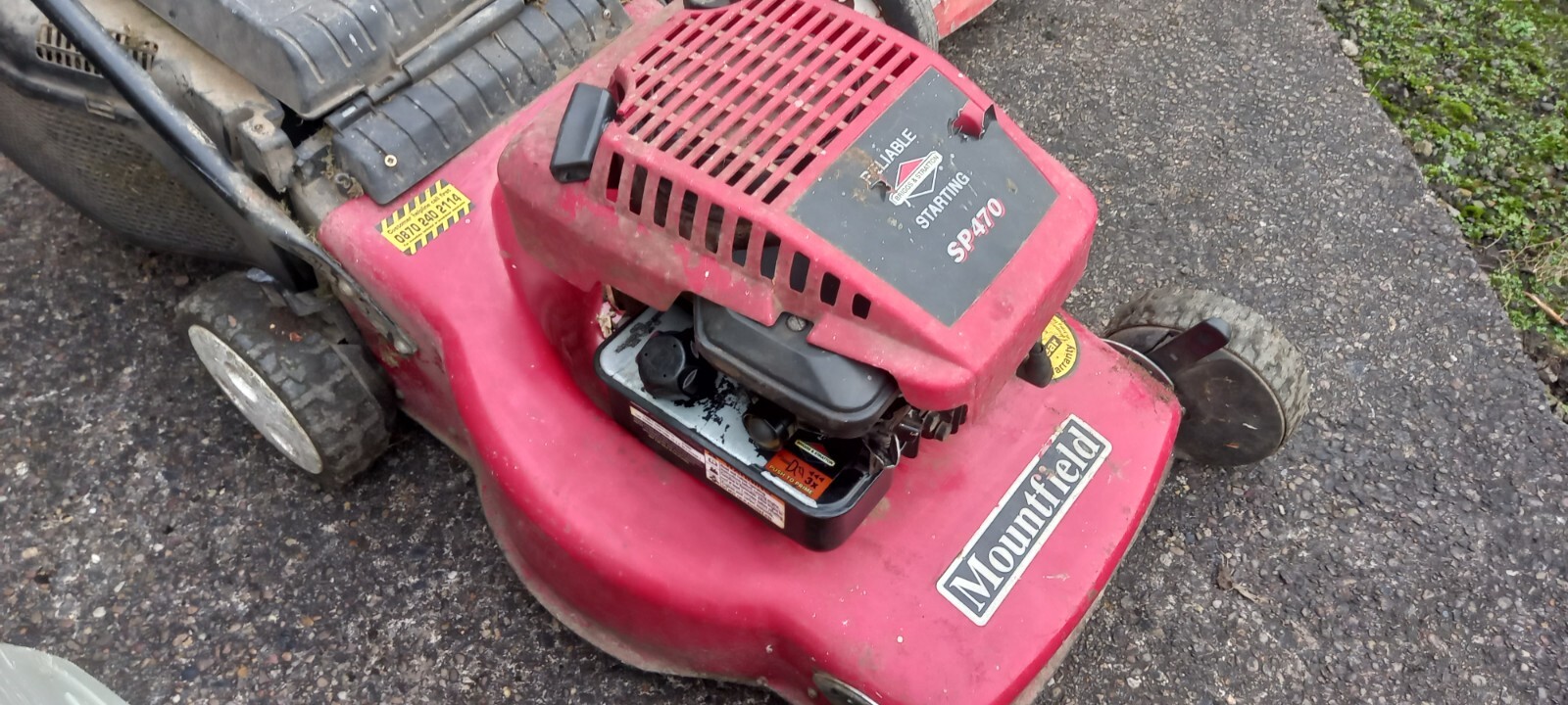 Mountfield Petrol Lawn Mowers For Spares Or Repair M3SP470M4 2 Run OK