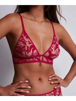 Aubade Aubade Hot Pink Wild Vibrations Triangle Bralette