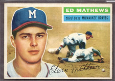 Eddie Mathews Cards and Autographed Memorabilia Guide 16