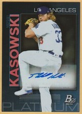 2020 Bowman Platinum Top Prospect Autographs #TOP96 Marshall Kasowski