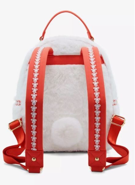 My Melody Boxlunch Exclusive Mushroom Fur Backpack Sanrio My Melody Mushroom Figural Mini Backpack - BoxLunch  main image 4