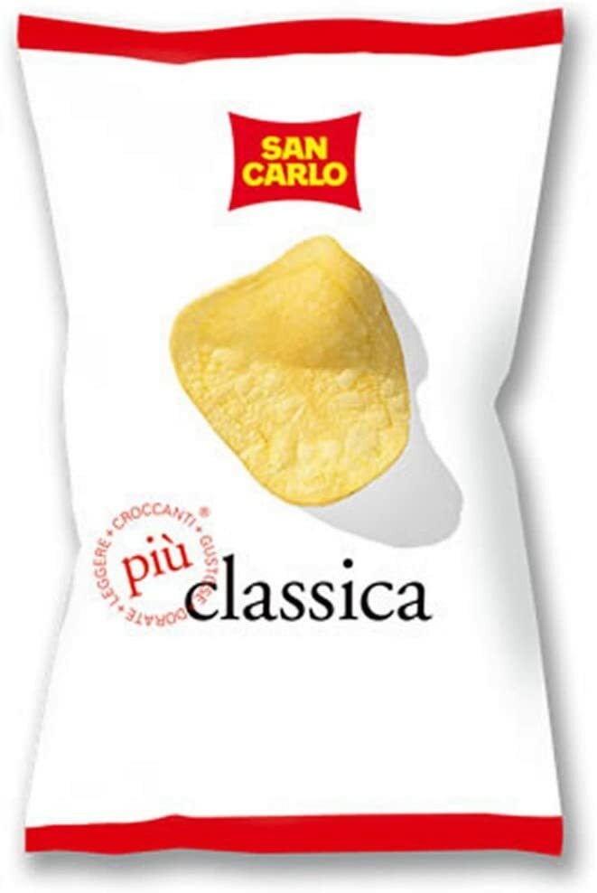 San Carlo Patatine Classiche Confezione da 20 pacchi da 50 gr (1000060017)