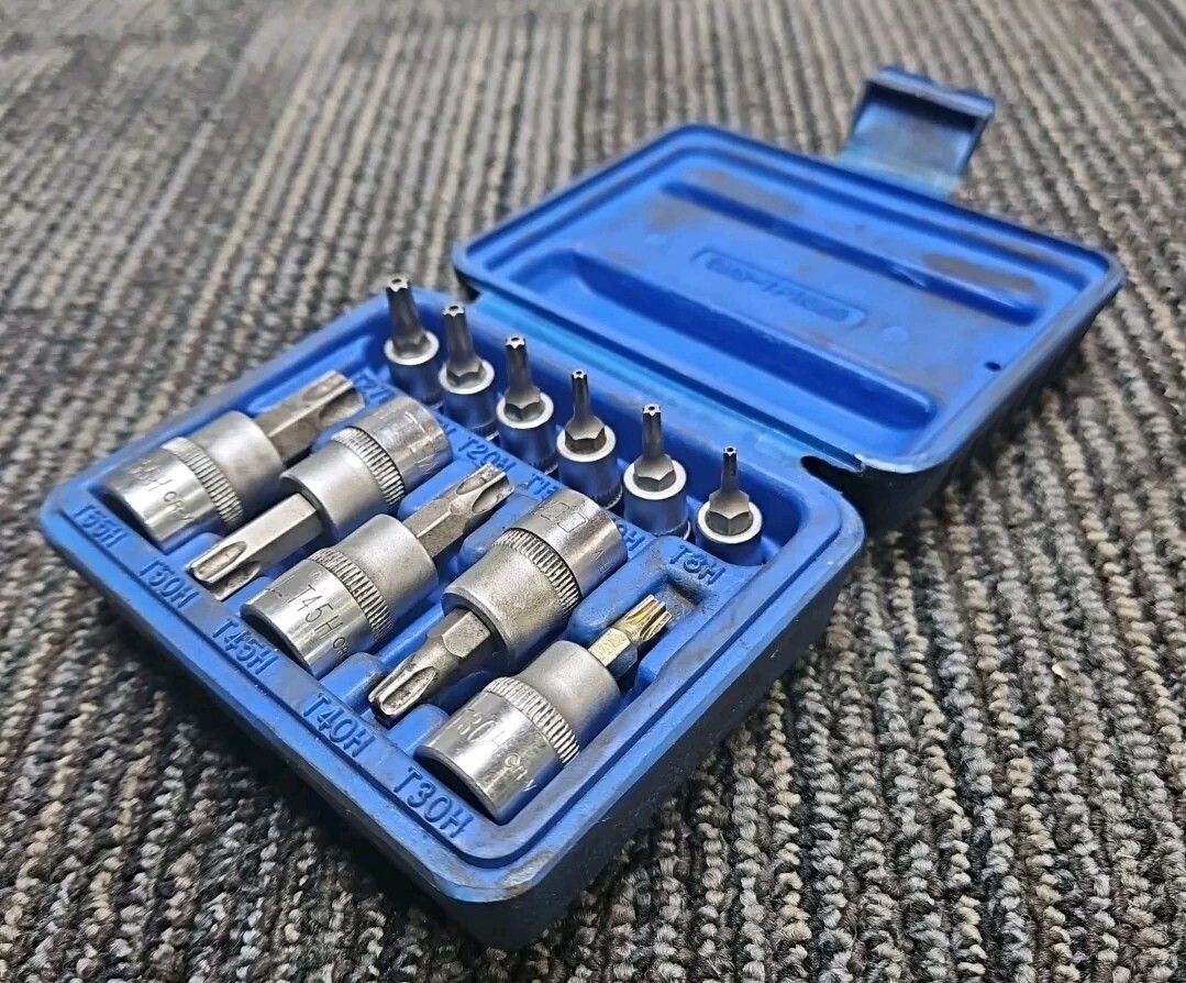 Cornwell Tools 11 Pcs Tamperproof Torx Sockets Tp1102s for sale