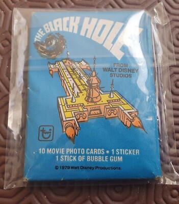 The Black Hole Topps Card Stickers - The Black Hole Topps Cards