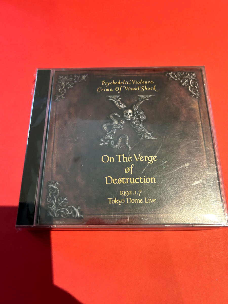 X JAPAN On The Verge of Destruction 1992.1.7 Tokyo Dome Live 2-cd