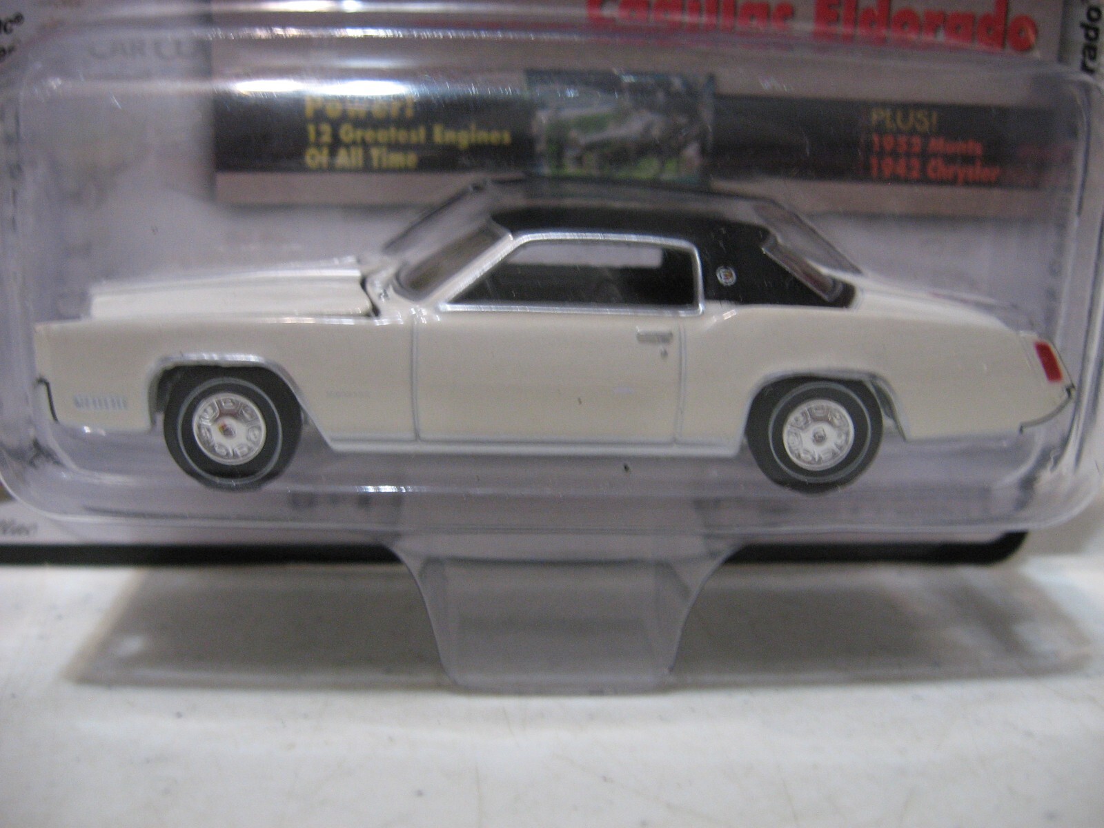 Auto World Hemmings Classic Car 1967 Cadillac Eldorado White w/Black Top