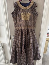 Ladies Anakali Gown Dress - Size Large