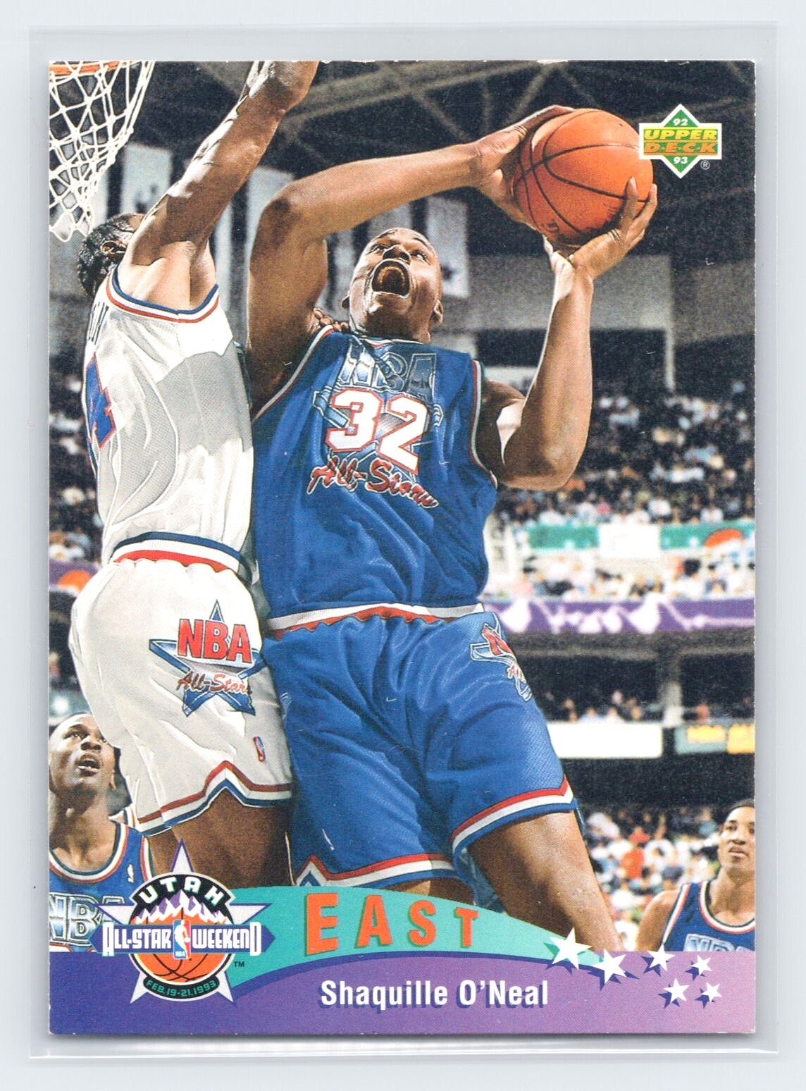 1992-93 Upper Deck All-Star #424 Shaquille O'Neal | Orlando Magic