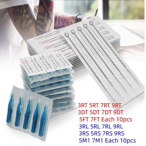 Tattoo Needles Cartridges Set Mixed Tattoo Needles & Needle Tubes eBay