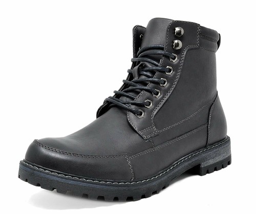 Men's Motorcycle Combat Riding Oxford Dress Chelsea Ankle Boots Shoes 6.5-13 US - Picture 9 of 9