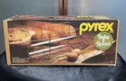 Vintage 70s 80s Pyrex Bake-A-Round Model 990 Factory Sealed In Original Box VTG
