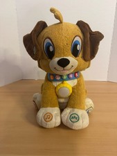 Leap Frog Story Time Buddy Brown Dog Puppy Tested Works Plush 2018