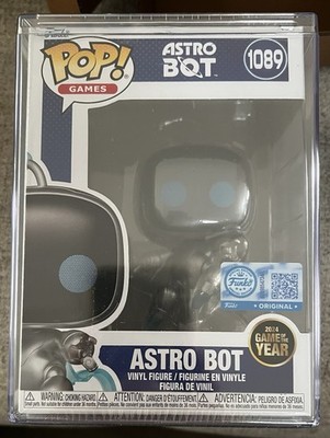 Astro Bot Pop! Astro Bot With Funko Hard Protector Exclusive Limited Edition