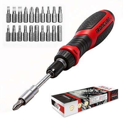21 in 1 Multibit Screwdriver Set, Ratchet Screwdriver Tool, All in One Portab...
