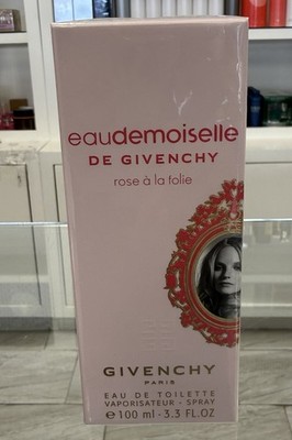 Eau De Moiselle ROSE A LA FOLIE De Givenchy 3.3 oz 100ml EDT Spray, New & Sealed