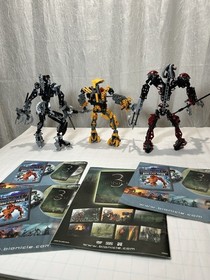 LEGO BIONICLE Keetongu 10203 Sidorak 8755 Roodaka 8761 Voporak 10204 