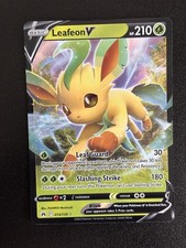 leafeon v pokemon card value Pokemon Leafeon V (Alt Full Art)