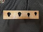 VTG Rare Berry Measuring Cups With Original Wood Holder *read* — photo 5