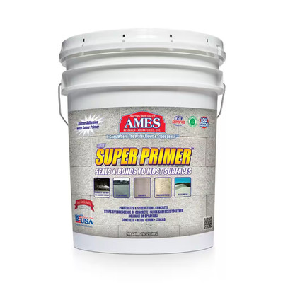 Super Primer 5 Gal. Acrylic Clear Interior/Exterior Adhesive Primer