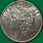 1898-S Morgan Dollar Almost Uncirculated AU Coin #36426
