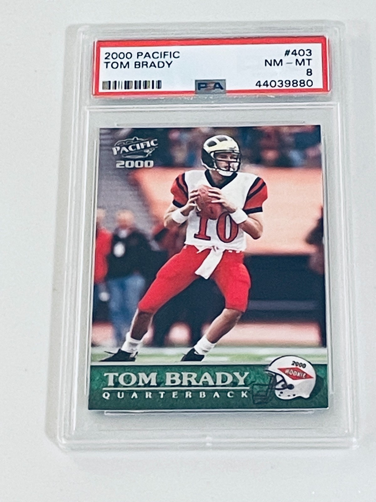 その他 2000 PACIFIC #403 TOM BRADY BGS 8.5 Tom Brady 2000 Pacific #403 Base Price Guide - Sports Card Investor