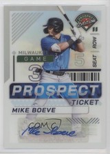 2024 Panini Prospect Edition Silver Prizm Signatures Mike Boeve #69 Auto 2o7