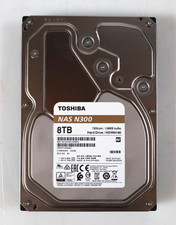 Toshiba N300 HDWG480 8TB 3.5" 7200RPM SATA 6 Gb/s Hard Drive