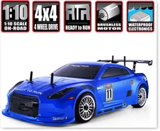 HSP 94123 PRO Brushless 1/10 2.4G AWD Remote Control On-Road Drift RC Car