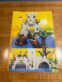 Lego - Castle - 6077 - Forestmen's River Fortress - 100% Complete - Instructions