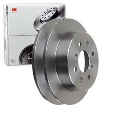 2X NK BREMSSCHEIBEN 239mm VOLL HINTEN PASSEND FÜR HONDA CIVIC CRX JAZZ | 202621