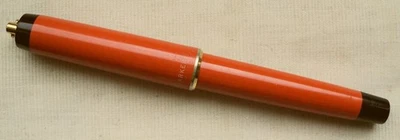 PARKER BIG RED BALL PEN " LADY " in ORANGE , U.S.A. MADE ca. 1973 ! UNUSED ! - Bild 1 von 3