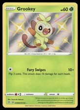 Pokemon Cards Grookey SV004/SV122 Shining Fates Shiny Rare NM *2
