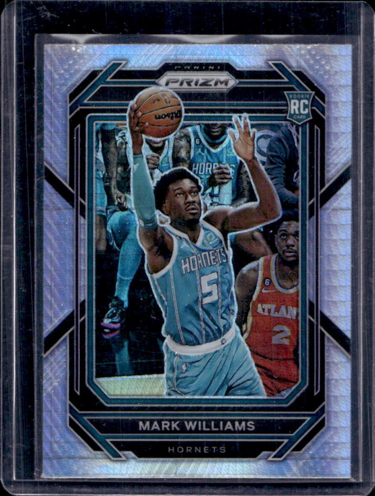 2022-23 Prizm Mark Williams RC Prizm Hyper Rookie #257 Hornets