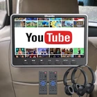 2 x 12" IPS Screen Slot-in Car DVD Player Back Seat Monitor TV HDMI USB+Headset