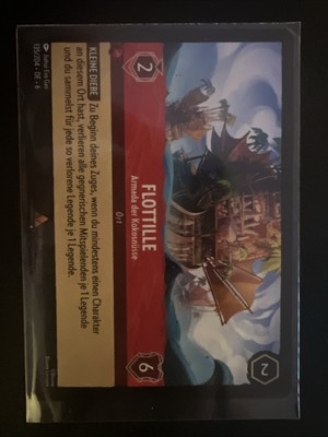 Disney Lorcana Karte Azurblaues Meer 135/204 Flottille