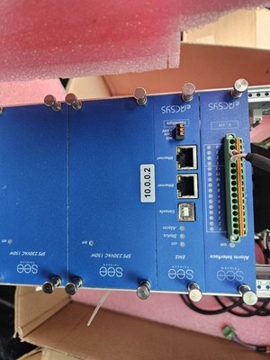 SEE Telecom eACSYS 3U Optical Subrack K000000003015 with EMS VSWR & Dual PSU 