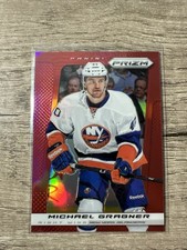 2013-14 Panini Prizm - Michael Grabner #55 Red Prizm