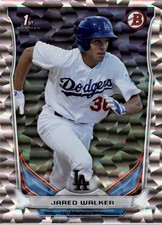 2014 Bowman Draft Silver Ice #DP130 Jared Walker - BB