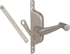 Prime-Line H 3548 Jalousie Operator, 3-1/2 In. Link, Aluminum, Crank Handle (Sin