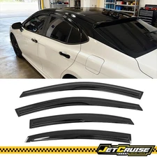 Fits 2025-2026 Toyota Camry Mugen Style Tape on Window Visors Sun Rain Sun Guard
