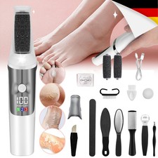 Elektrisch Hornhautentferner Pediküre Fußpflege Hornhauthobel Hornhautraspel USB